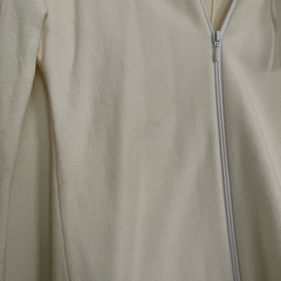 Vince XS off-white zip up shirt - Picture 6 of 7